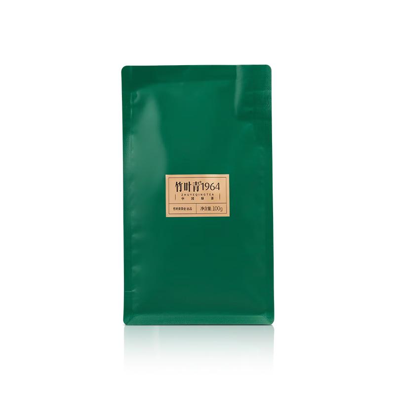竹叶青1964绿茶 2025新茶峨眉山茶明前一级 袋装口粮茶叶自己喝100g
