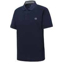 可隆polo衫男子运动户外短袖速干保罗T恤上衣KOLONSPORT韩国 藏蓝色NAY 105