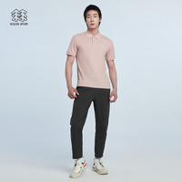 可隆polo衫男子运动户外短袖速干保罗T恤上衣KOLONSPORT韩国 藏蓝色NAY 95