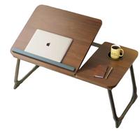 小魔床上电脑桌书桌可折叠学习小桌板懒人宿舍折叠桌笔记本支架