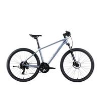 移动端、京东百亿补贴：喜德盛 山地自行车黑客700铝合金车架24速变速油压碟刹运动休闲单车 银/灰 17寸