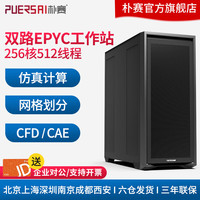 朴赛 双路EPYC霄龙9754/9654 DeepSeek/CPU渲染双路霄龙9754 2.25G 256核512线程 含128G内存1T固态T