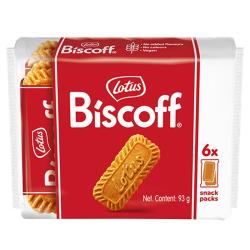 Lotus Biscoff比时咔 比利时焦糖曲奇饼干独立装零食咖啡伴侣93G 12片 2片装