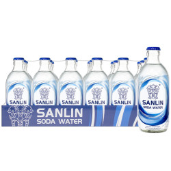 三麟 苏打水原味335ml*24瓶