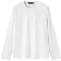 gxg.jeans男装 多色口袋设计纯棉宽松圆领长袖T恤男 25年秋新品
