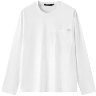 gxgjeans 男装 宽松圆领长袖T恤 春季热卖