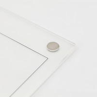 無印良品 MUJI 無印良品 磁吸式 亚克力记事板 冰箱留言板 小白板 NEK4CA4A 透明