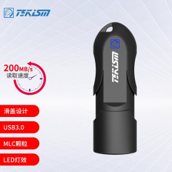特科芯 TEKISM DISK系列 PER310 USB3.0 U盘 黑色 32GB USB-A