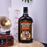 亚里奇牌俄罗斯原装进口配制酒洋酒伏特加虎头老虎酒补酒药酒鹿酒熊酒 阿穆尔王者配制酒  3瓶