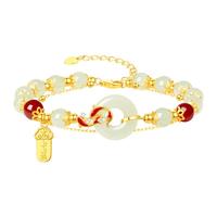 周大生 银手链女