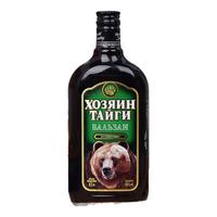亚里奇牌俄罗斯配制酒洋酒伏特加虎头老虎酒补酒药酒鹿酒熊酒45° 泰加王者配制酒 500mL 1瓶
