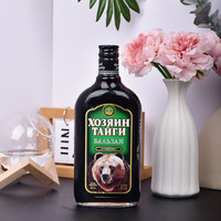 亚里奇牌俄罗斯配制酒洋酒伏特加虎头老虎酒补酒药酒鹿酒熊酒45° 泰加王者配制酒 500mL 2瓶