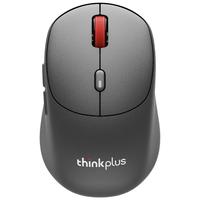 thinkplus 人体工学设计 无线蓝牙鼠标  灰色