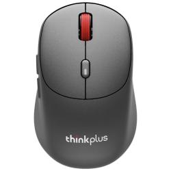 thinkplus 人体工学设计 无线蓝牙鼠标  灰色