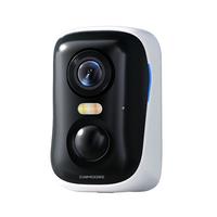 神眸免插电4g移动摄像头无线监控高清终身免流量打孔磁吸入户门家用无需wifi手机远程室内外带夜视 BC4