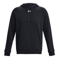 安德玛（UNDERARMOUR）秋冬Rival男子抓绒运动休闲卫衣1379757 黑色001 XXL 2XL