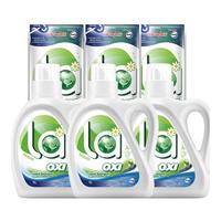 Walch威露士洗衣液la有氧洗除菌除螨松木香 1L*3+500ml*3袋【9斤】