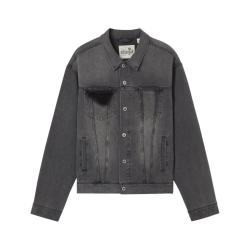 Levi's ®SilverTab™25年春夏男士美式复古时尚牛仔夹克外套 灰色 004GI-0000 L