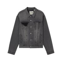 Levi's ®SilverTab™25年春夏男士美式复古时尚牛仔夹克外套 灰色 004GI-0000 S
