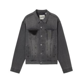 Levi's ®SilverTab™25年春夏男士美式复古时尚牛仔夹克外套 灰色 004GI-0000 S