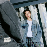 Levi's ®SilverTab™ 男士【美式复古】牛仔夹克  004GI-0000