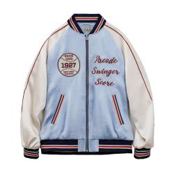 马登 复古刺绣棒球服夹克TH2507797
