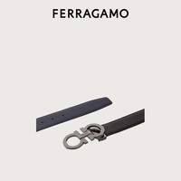 FERRAGAMO菲拉格慕男士双面可调式GANCINI皮带 105cm