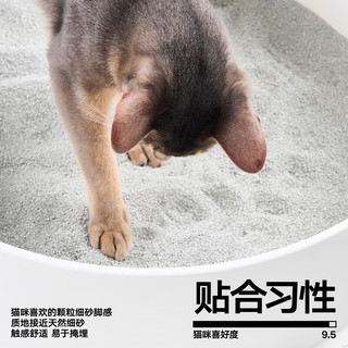 pidan 天然钠基膨润土猫砂 2.4kg*4包