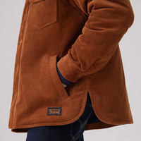 Levi's李维斯男士3M新雪丽灯芯绒棉衣外套002PW 卡其色 M