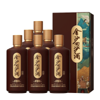 今日必买：金沙 回源 53度 酱香型白酒 500mL*6瓶 整箱装