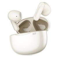  iKF HiFi音质 真无线蓝牙耳机  有线充电 云岩白 Type-C