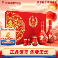 郎酒 红花郎10 53%vol 酱香型白酒 500mL*2瓶 礼盒装