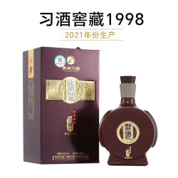 习酒 窖藏1998/感恩98 粮食酿造 酱香型白酒 年份 53度 500mL 1瓶 窖藏1998单瓶装