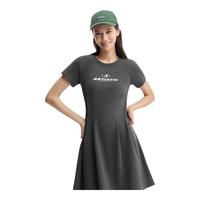 森马连衣裙女收腰插肩袖夏季字母印花收腰针织短裙101324114040
