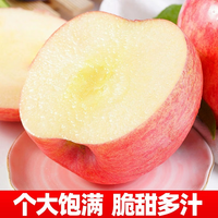红富士 陕西 红富士苹果冰糖心一级脆甜整箱包邮 净重4.5斤 65mm(含)-70mm(不含)
