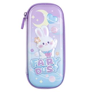 晨光 可可兔大容量笔袋 EVA文具盒铅笔盒文具袋女孩幼儿园小学生3D立体图案防泼水开学