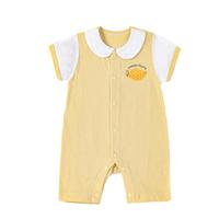 哈咪奇 婴儿幼童夏款女宝宝缤纷夏日闭裆连体爬服哈衣连体衣