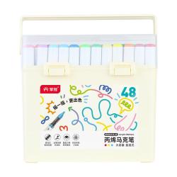 掌握 直液式丙烯马克笔48色