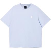 杰克琼斯男装2025年夏季反光字母男士短袖T恤胶印打底衫宽松