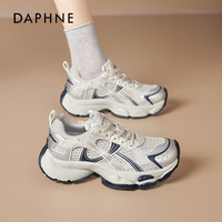 DAPHNE/达芙妮 透气 女士运动鞋 灰蓝色 35