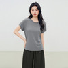 BASIC HOUSE 百家好 女士简约宽松显瘦百搭短袖T恤