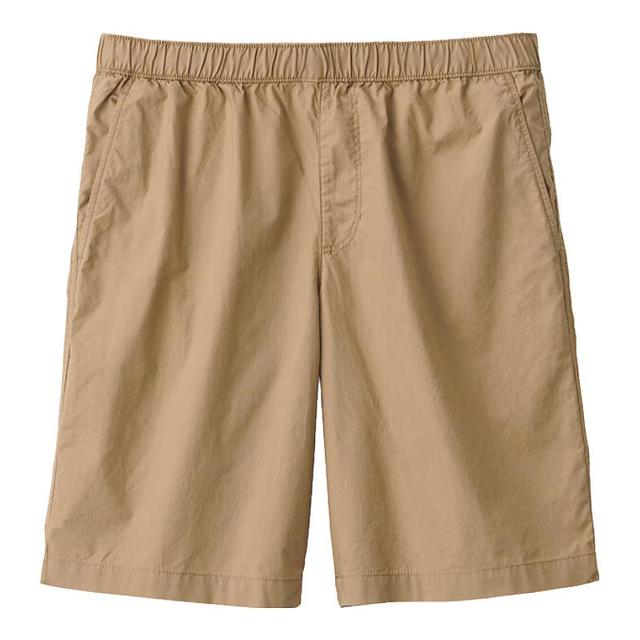 無印良品 MUJI 男式 宽松休闲裤 男装 浅米色AED10A4S S (165/72A)