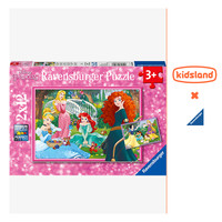 睿思 Ravensburger 060313 迪士尼公主拼图（2x12片）