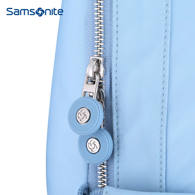 新秀丽 商务通勤 女士双肩包  蓝色