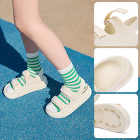 【清仓女鞋】热风39元夏季厚底沙滩鞋拖鞋两穿凉鞋凉拖外穿