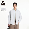 JACK&JONES 杰克琼斯 杰克·琼斯（JACK&JONES）春秋季休闲长袖衬衫男衬衣式薄外套合集 225105004矿物灰 M 17