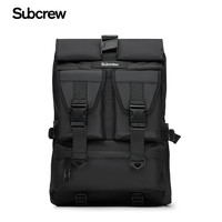 Subcrew 通勤骑行双肩包2023潮牌机能电脑背包防水扩容书包男士