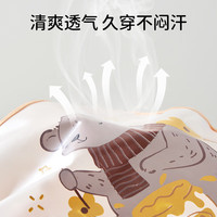 欧孕（OUYUN）吃饭罩衣防水防脏婴儿辅食围兜夏季无袖饭兜围裙反穿衣 小象乐园【防水防污-轻盈透气】 90