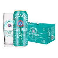 TSINGTAO/青岛啤酒 原麦汁浓度8°P 干啤  礼盒装罐 500mL 9罐