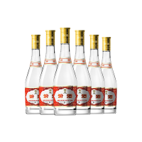 竹叶青 酒 山西杏花村 优质汾酒为基酒 露酒 53度 475mL 6瓶 黄盖玻汾